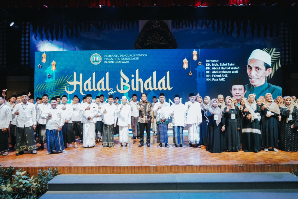 Bupati Badung Hadiri Halal Bihalal dan Pengukuhan P4NJ Badung-Denpasar